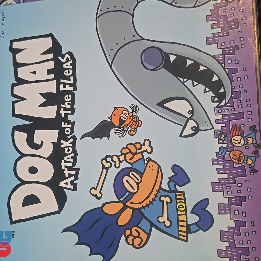 Dog Man Attack Of The Fleas Game